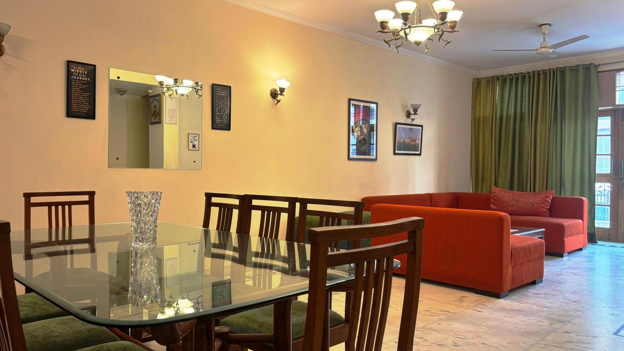อันเดอร์ มาย รูฟ กรีนพาร์ค Bed & Breakfast นิวเดลี ภายนอก รูปภาพ